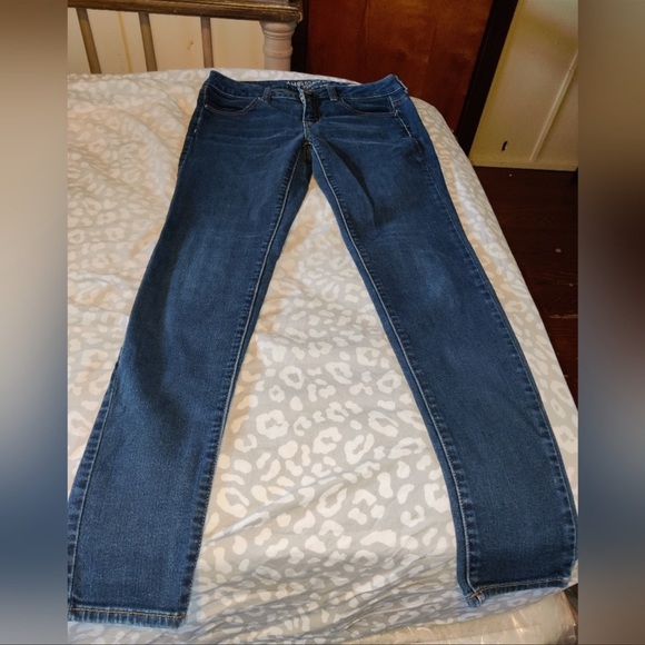 American eagle outfitters super stretch size 4 jeans - Picture 3 of 4